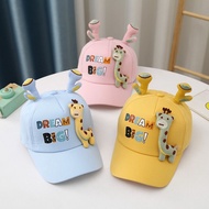 Giraffe Pattern Hat/Giraffe Kids Hat/Unisex Kids Baseball Cap/Cool Kids Hat/Kids Hat