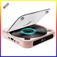 Bluetooth-Compatible CD Player A-B Repeat Car CD Player Memory Function Personal CD Player 1200 MAh Battery for Home Car