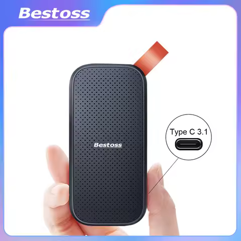Bestoss External Ssd 2Tb 128Gb Portable External Hd 1tb PS5 Portable Ssd 4Tb Hard Drive Usb Flash No