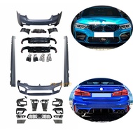 G30 G38 LCI Old To New F90 M5 look Bodykit Full Set front bumper rear bumper diffuser For BMW 5 Seri