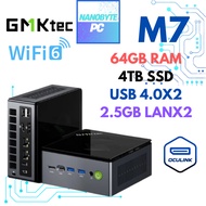 GMKtec M7 AMD Ryzen 7 6850H Windows Mini PC 64GB DDR5 RAM 2TB SSD Gaming PC Gaming Computer Desktop