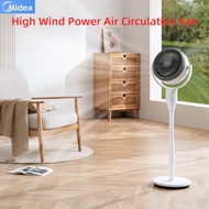 Midea Taili Dual-Use Air Circulation Fan Household Floor Fan Remote Control Desktop Floor Power Saving Sound Quiet 3D Three