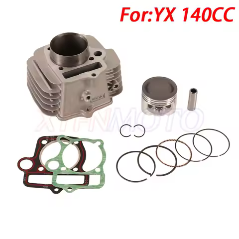 56mm Bore Engine Barrel Cylinder Body Pin Pistons Rings Gasket For YX140 YX 140cc YCF 150 Pit Bike T
