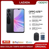 OPPO A78 5G [8GB/128GB] - Cicilan Tanpa Kartu Kredit (Garansi Resmi, Imei Terdaftar, COD, 0%, Oppo Official Store, Murah, Cuci Gudang )