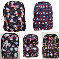 (FREE 2 PC SMIGGLE PENCILS) LARGE SIZE High Quality Smiggle Backpack School bag Unicorn Bag Beg Budak Sekolah bwc