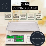 40 KG pricing scale computer weighting scale digital scale