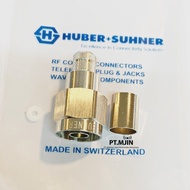 LP Connector N male Crimp LMR400 Solderless High Quality HuberSuhner