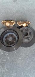 全台最低價16000 硬皮鯊 gdb gc8 forester brembo 後卡鉗+315MM碟盤+改裝來令片