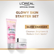 [GLOW CHANGER] L'Oreal Paris Glycolic-Bright Glowing + Brighter Skin Entry Pack (Set of 2)