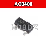 100pcs AO3400 A09T SOT23 AO3400A A09T 2.5A N Channel MOS Field Effect Management IC SMD