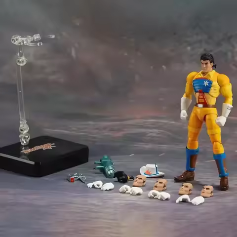 In Stock BraveStarr Interstellar Sheriff Bresta Sheriff GT Model DMS 1/12 Anime Action Figures Model