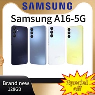 Full Set Samsung Galaxy A16 4G/5G Phone 128GB ROM Original Sealed Brand New Smartphone With 1 Year W