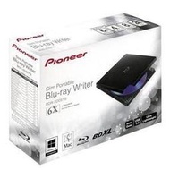 含發票+送藍光片單片硬殼包PIONEER BDR-XD05TB(黑) 6X超薄外接式BD燒錄機  