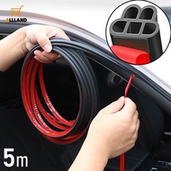 Getah Kereta 5METER Double-Layer B Type Car Seal Strip Universal Auto Door & Trunk Thicken-Noise Sea