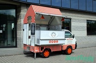 客製化 專業改裝驗車免煩惱 美式快餐車 美式餐車 漢堡車 行動餐車 行動廚房 早餐 夜市 擺攤 歐翼 胖卡 小巴