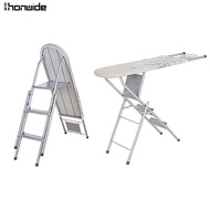 Leifheit Ironing Board Large Standing Ironing Board Foldable Iron Board Stand Dual-Use Two-in-One Household Strong Load-Bearing Anti-Scald Temperature-Resistant Stable 7 dian  烫衣板