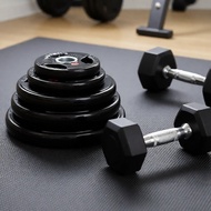 Plate Weight Rubber Dumbbell Barbell Weight Plate 15 KG - 25 KG