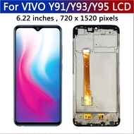 6.22 Inch Original LCD Universal For Vivo Y91 Y93 Y95 LCD Display Touch Screen Digitizer Assembly Re