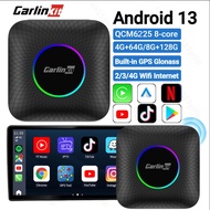 CarlinKit 4G+64G/8G+128GB Wireless CarPlay Ai Box Android 13 Plus 665 4G LTE Netflix Youtube TV Android Auto Apple Car Play