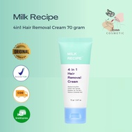 Milk Recipe 4 in 1 Hair Removal Cream & Axillary Cream Hair Removal Cream for Underarm Hair / Leg Ha