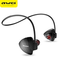 Awei A847BL IPX4 Waterproof Sport Wireless Bluetooth Earphones CSR Chip HD Stereo Sound Neckband 17g With Microphone For Running