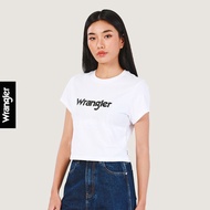 WRANGLER เสื้อยืดแขนสั้นผู้หญิง คอลเลคชั่น Everyday with Wrangler รุ่น WR S125WTSSN03
