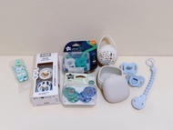 Tommee Tippee BIBS 嬰兒安撫奶嘴 奶嘴夾 收納盒