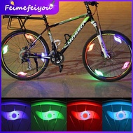 [Ready Stock] Bicycle Lights Night Safety Warning Lights Cycling Willow Lights Mountain Bike Wire Color Spoke Lights