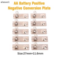 [Alasuo] 10 Pcs 27x11.6mm AA Battery Contact Plate For 5th Battery AA Spring [SG]