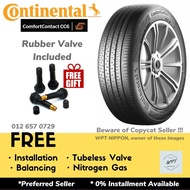 ❒  Continental ComfortContact CC6 New Tayar Tyre 175/65R14 185/60R15 195/55R15 195/60R15 215/60R16 185/55R16 205/55R16