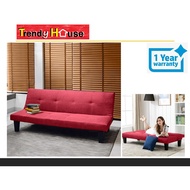 Trendy House: : ELLE 4 Seater Foldable Canvas Sofa Bed / Foldable &amp; Comfortable 2 in 1 with ONE YEAR warranty