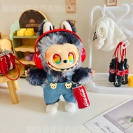 Labubu可乐娃衣套装头戴式耳机一二三代换装公仔cm拉bu可乐挂Labubu Coke Doll Suit Head-mountedERTJYT20251110