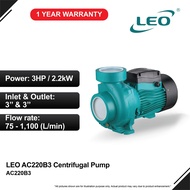 LEO AC220B3 HIGH FLOW CENTRIFUGAL PUMP Pam Air 水泵 [3 phase] (2.2kW/3HP)