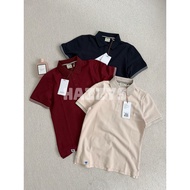 Korean Version hazzys hazzys 2026 Top Young Vitality Simple Casual Sports Short Sleeve POLO Shirt