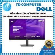 24 LCD monitor" Dell E2425HM (23.8 inch/FHD/IPS/100Hz/5ms/ HDMI+VGA+DisplayPort) - Genuine PSD distr