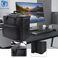 [Gazechimp] Desktop Computer Tower Travel Tote Bag Dustproof Sleek Black Shockproof
