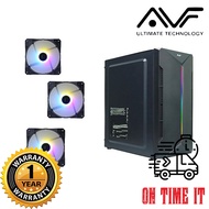 AVF MX3000 Premium M-ATX PC Tower USB3 RGB Light Micro ATX Casing (AC-MX3000)