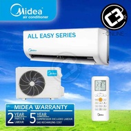 Midea 1.0 HP Non Inverter Wall Mounted Aircond (Free RM 30 Voucher)
