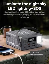 Power Bank. Mega Capacity 100000 mAh. 超大容量移動電源 充電寶. 可連接太陽能板充電/儲存綠能