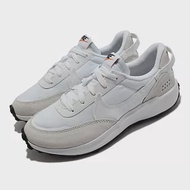 Nike 休閒鞋 W Waffle Debut 復古 女鞋 大勾勾 白 灰 DH9523-100