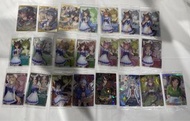 賽馬娘餅卡 22張