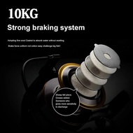 Coralov Metal Spinning Reel HE500-7000 [Rasio 5.2:1 + 2BB] - Rust-Resistant Saltwater Reel,