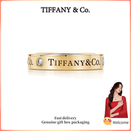(New) Womens Fashion Ring Gold plated T&CO. series diamond ring Valentines Day holiday gifts