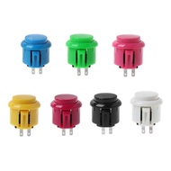 Fir Arcade Button Round Push Button 24mm Arcade Controller Button for Jamma Mame