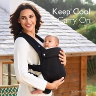Momcozy Breathable Mesh Baby Carrier, Ergonomic and Lightweight Infant Carrier for 7-44lbs with Enha