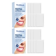 West & month 7 days teeth whitening sheets teeth strips for teeth whitening remove plaque and oral c