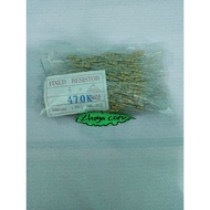 50pcs resistor 1/2watt 470k/ resistor 470k 1/2watt