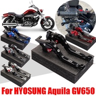 For HYOSUNG Aquila GV650 GV 650 Motorcycle Accessories Adjustable Brake Clutch Levers Bike Handle Br