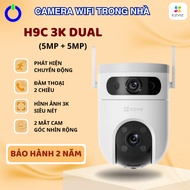 Ezviz outdoor wifi Camera dual lens H9C dual 5mp motion detection, 360 rotation -