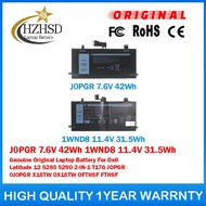 J0PGR 7.6V 42Wh 1WND8 11.4V 31.5Wh Genuine Original Laptop Battery For Dell Latitude 12 5285 5290 2-